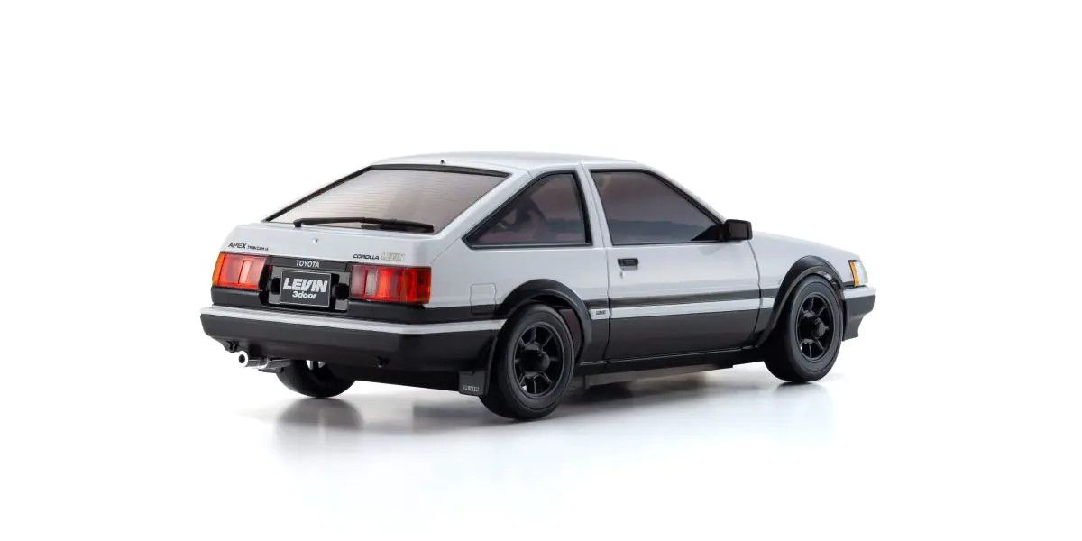 Mini-Z ASC Toyoto Corolla Levin AE86 White/Black Body Only