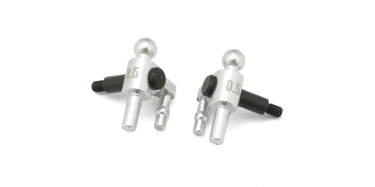 Aluminum Steering Block (0.5degree Camber Angle / MR-04)