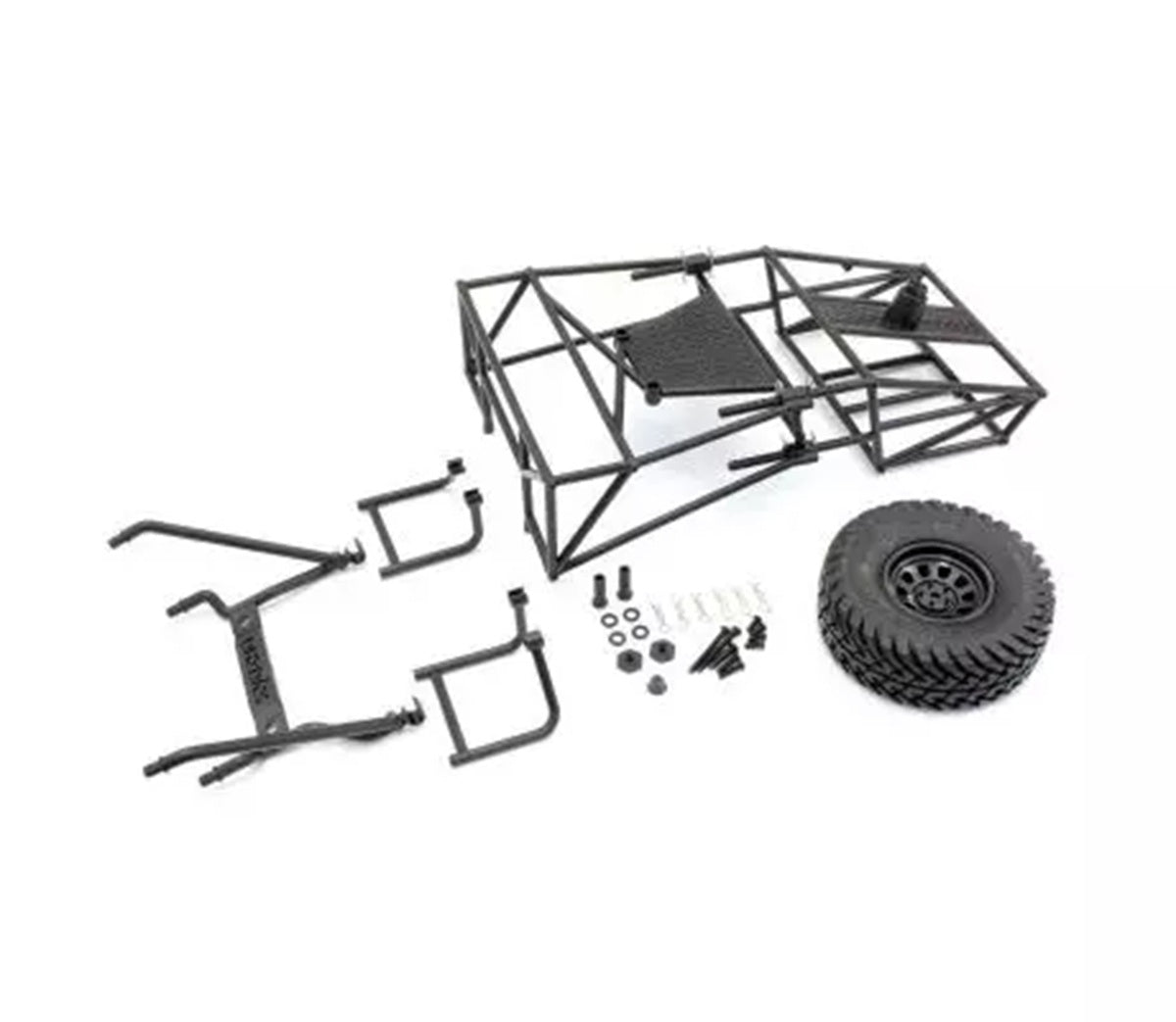Rollcage Set (w/1 Spare Tire/Black Wheel)