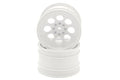 8 Hole Wheel 50mm, White (2pc), for Optima