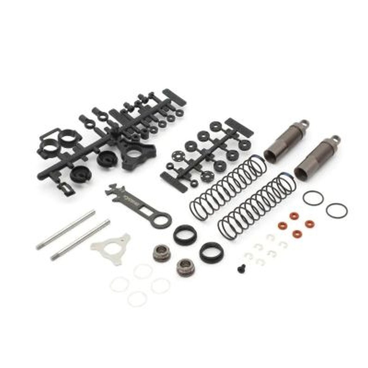 Gunmetal Rear Damper (2pcs/Optima MID)