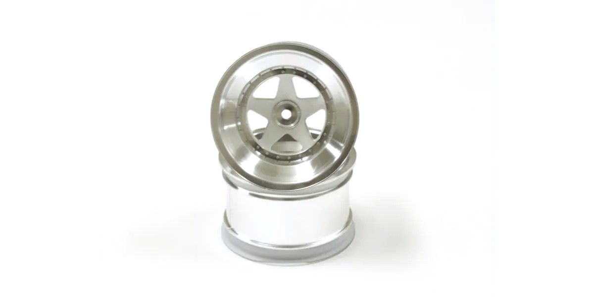 2.2 Rear Wheel in Satin Chrome, 1 Pair