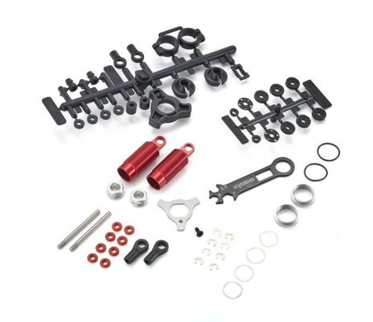 Adjust Shock Set (Red/2pcs/85WC Tomahawk)