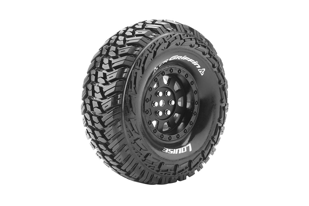 CR-Griffin 1/10 1.9" Crawler Tires, 12mm Hex, Super Soft,