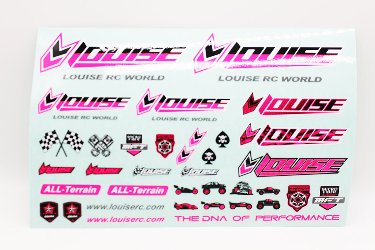 Sticker Sheet - Pink