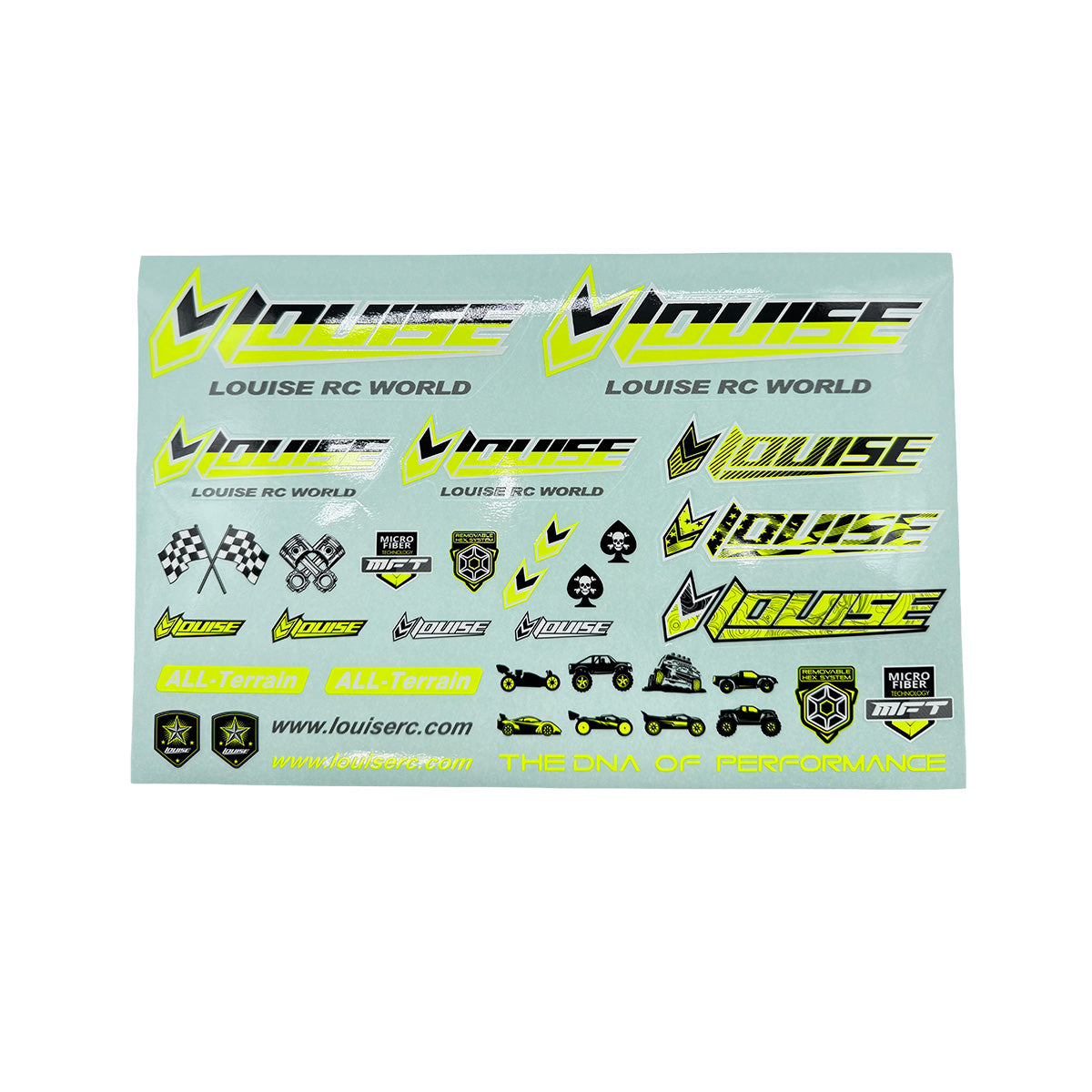 Sticker Sheet - Yellow