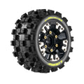 ST-MCross Soft Mounted Tires, 0" & 1/2" Offset, Removable