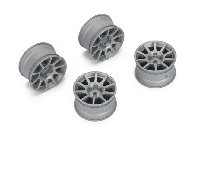 10 Spoke Wheel +4mm (Gray), for LMX