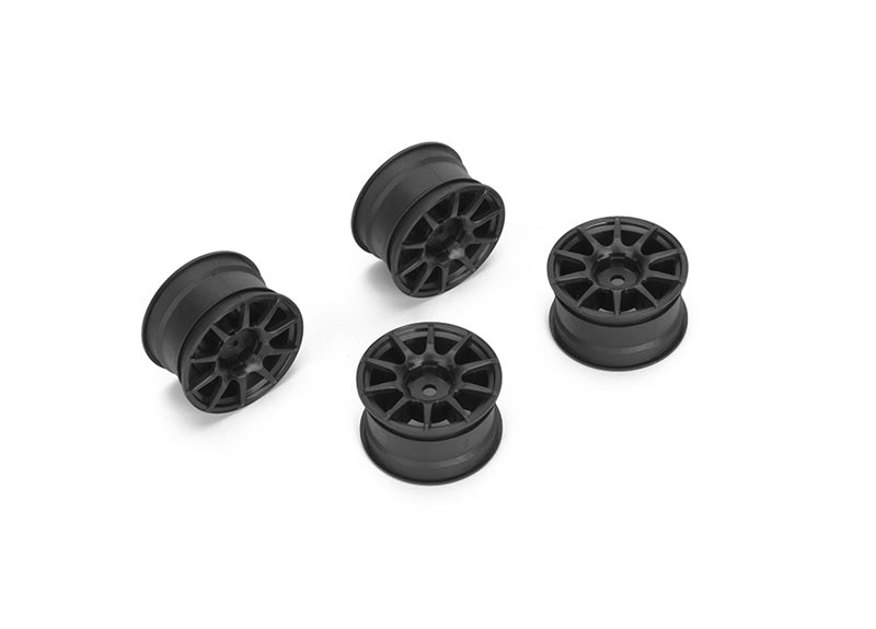 10 Spoke Wheel +1mm (Black), for LMX