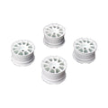 10 Spoke Wheel +1mm (White), Fits LMX
