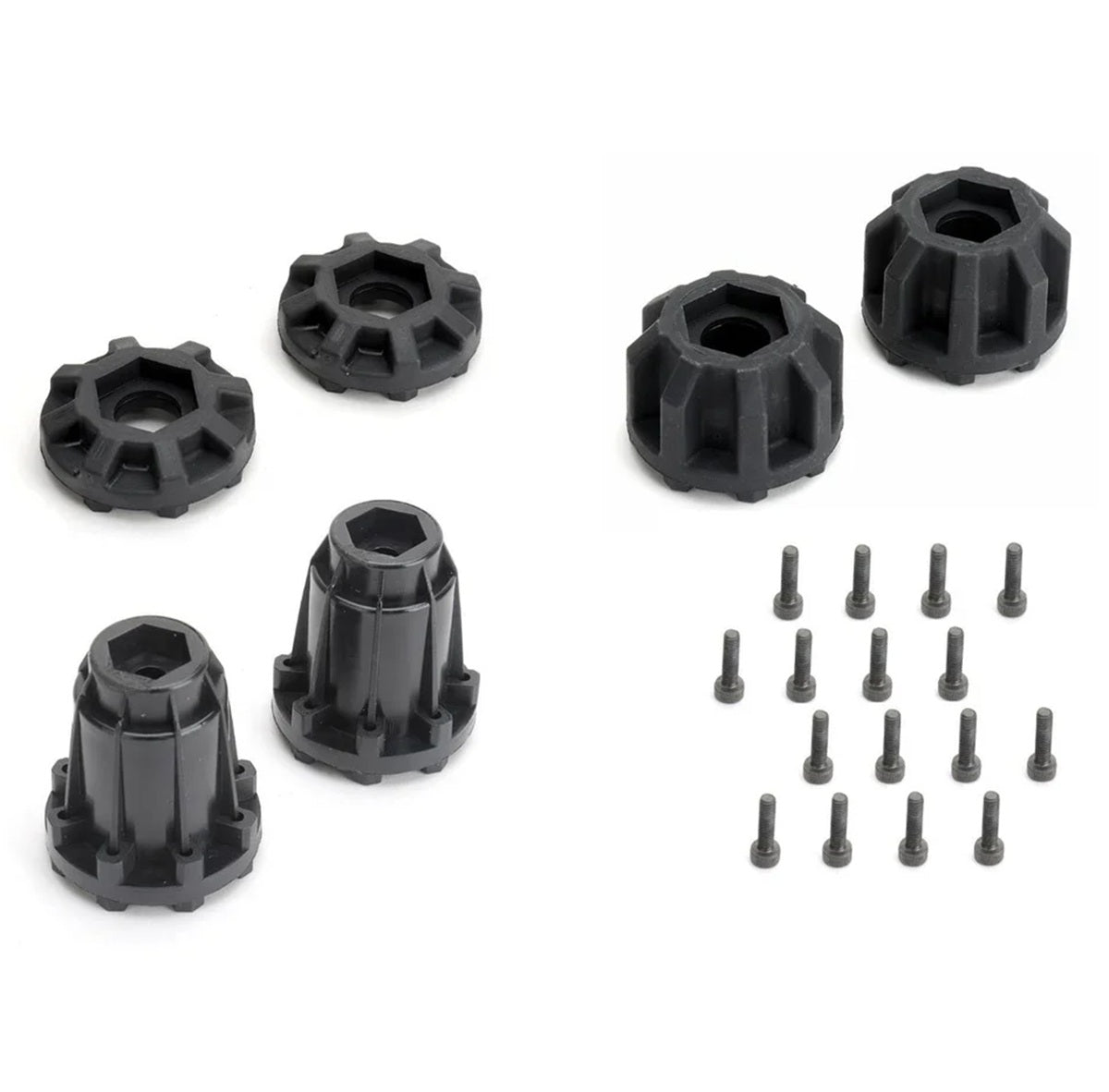 1/8 MT 3.8" Defender Belted Mounted Tires w/ Removable Hex