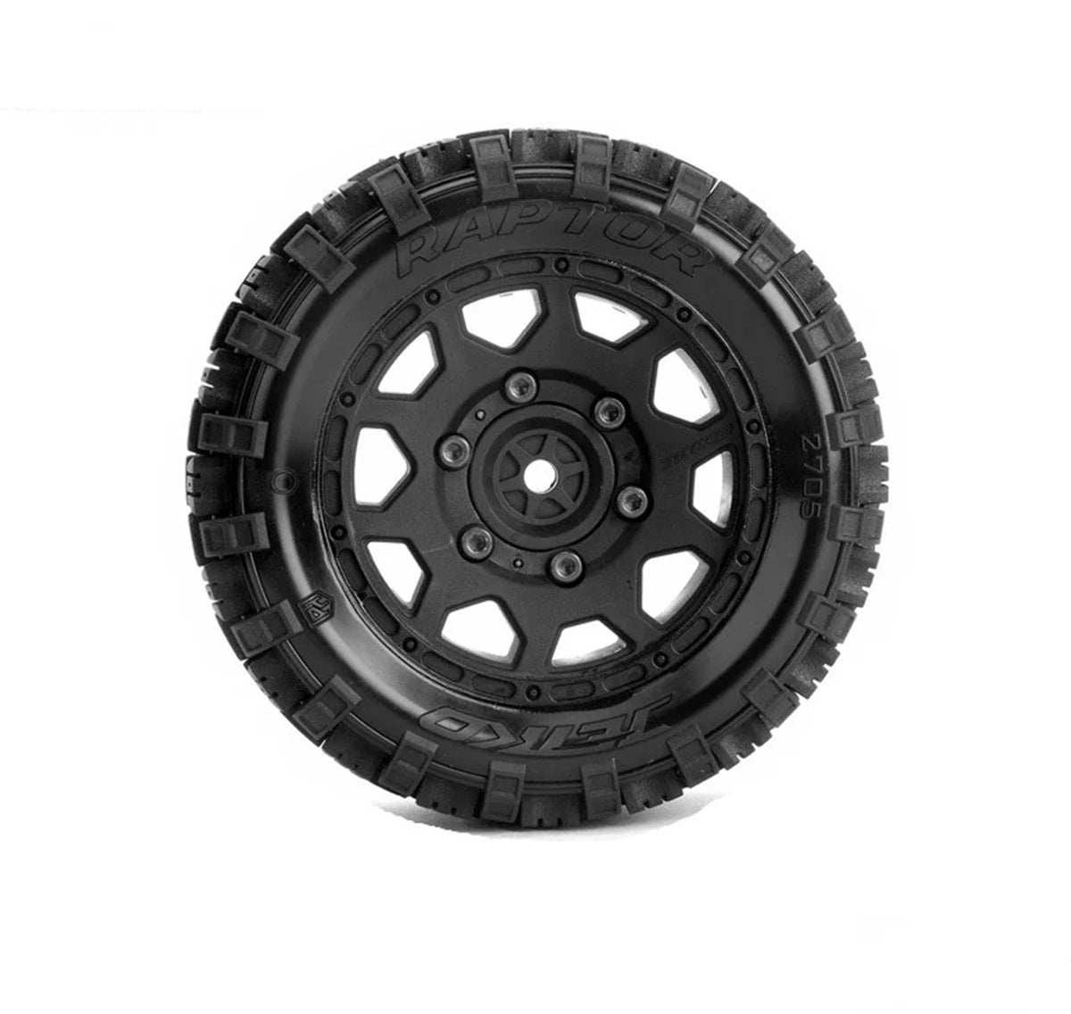 1/10 2.8" ST Raptor Belted Tires (2) w/ Removable Hex