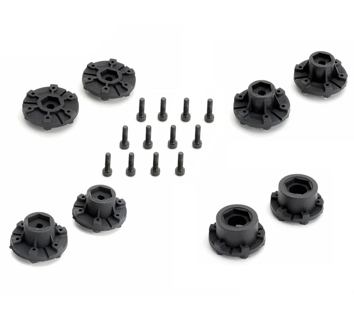 1/10 2.8" MT Defender Belted Mounted Tires (2) w/ Removable