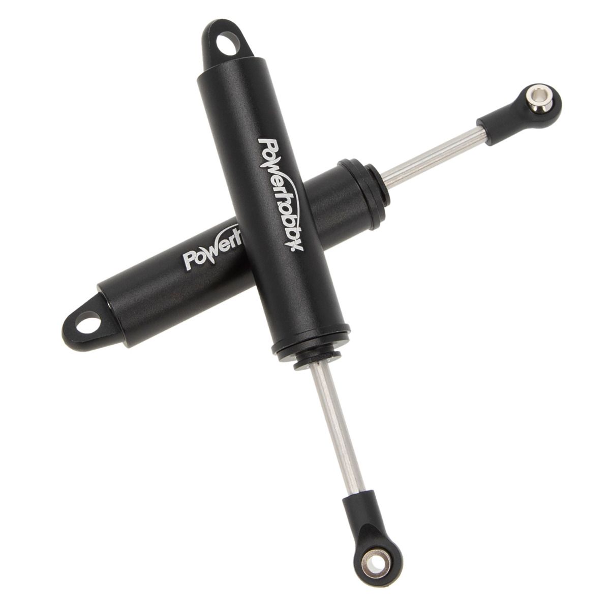 100mm Promatics Two Stage Internal Spring Shocks, Black