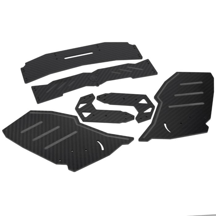 Carbon Fiber Rear Wing Arrma Limitless