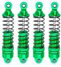 Aluminum Front & Rear Shocks, for Arrma Grom, Green, 4pcs
