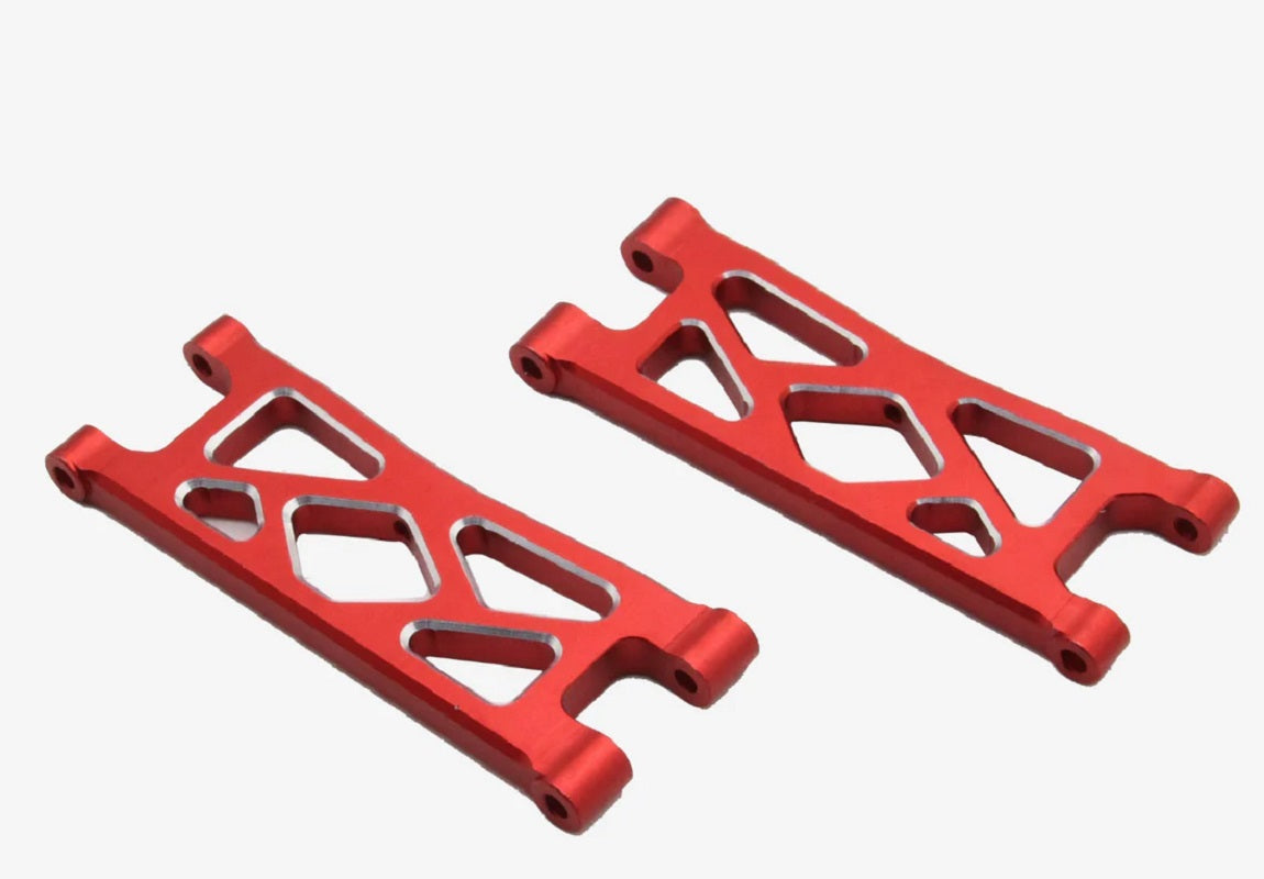 Aluminum REar Lower Arms, Red, for Arrma Grom