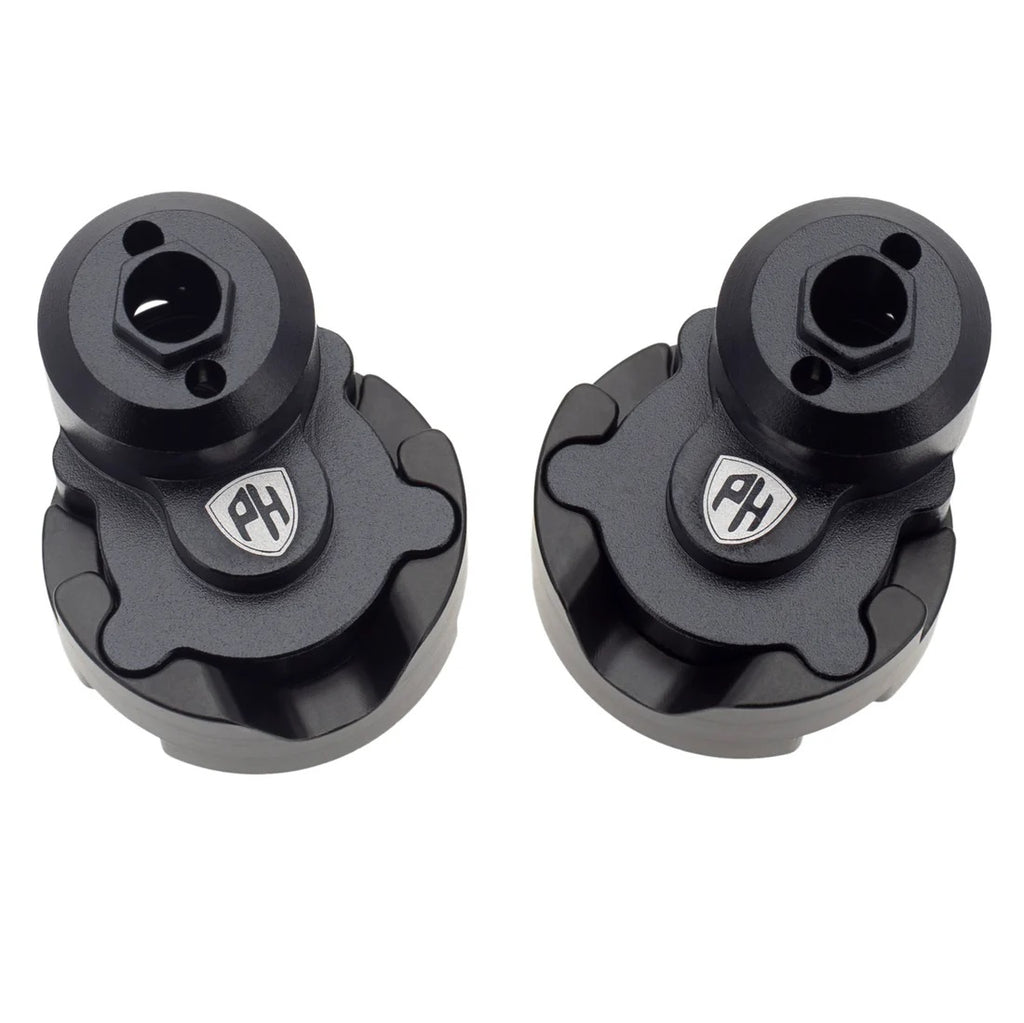 Aluminum Rear Outer Portal Housing + Brass Counterweight