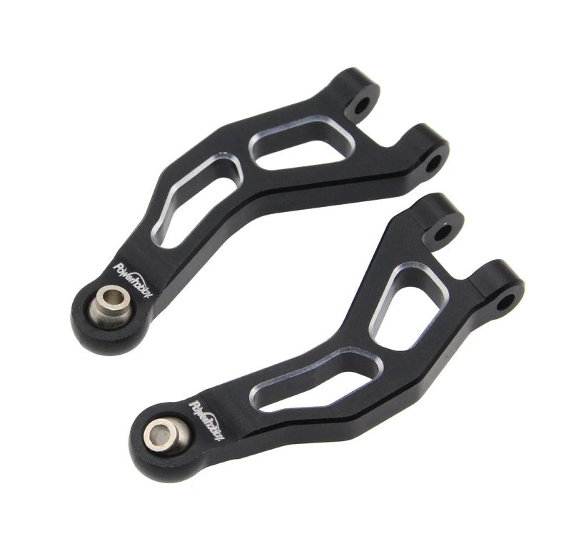 Aluminum Front Upper Arms, Black, for Arrma Mojave Grom