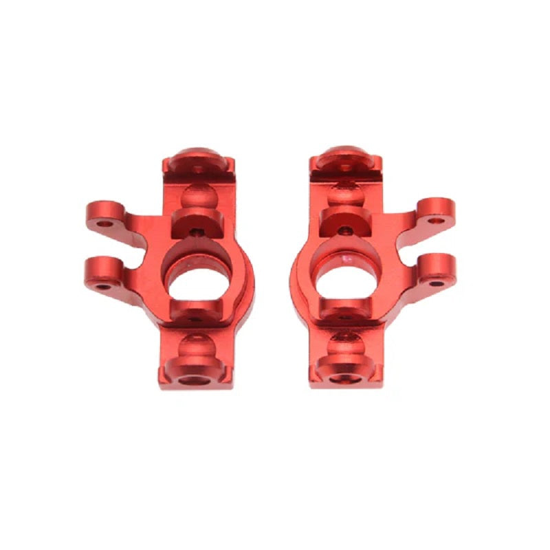 Aluminum Steering Knuckles, Red, for Arrma Mojave Grom