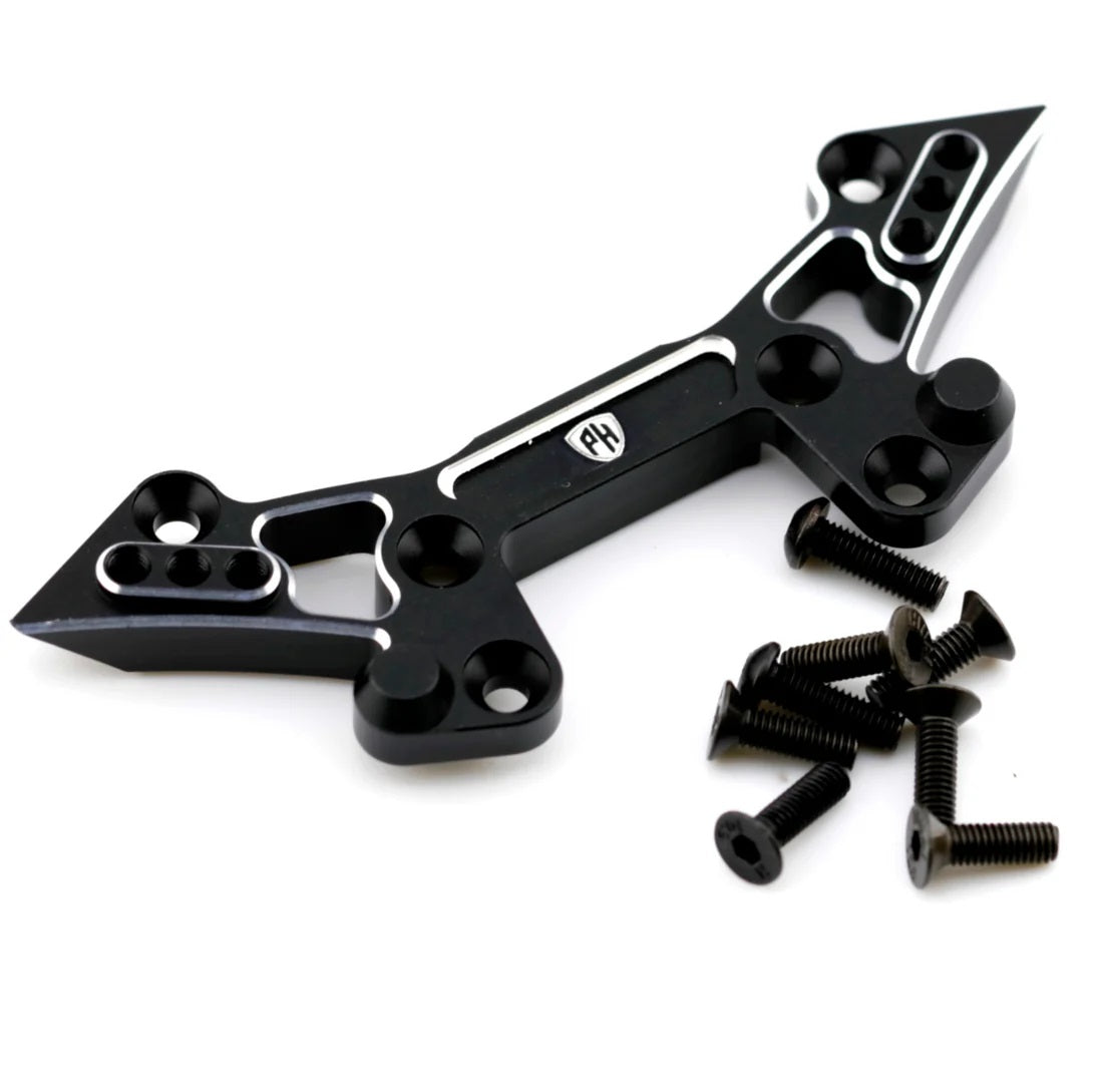 Aluminum Rear Shock Tower, Black, for Kyosho Fazer Mk2