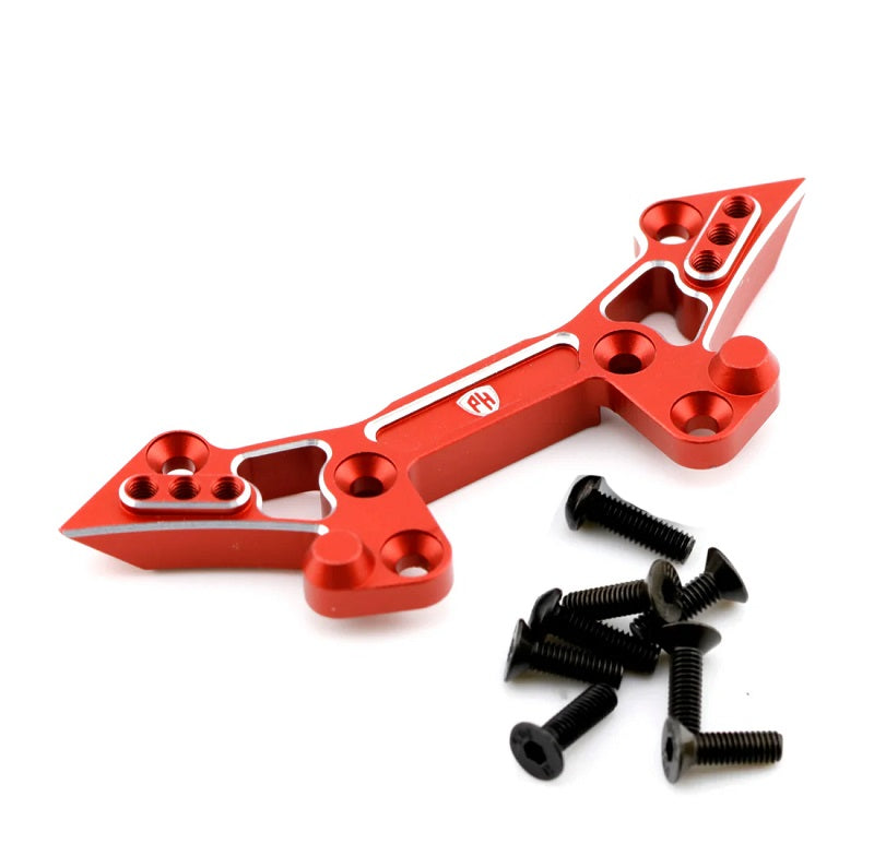 Aluminum Rear Shock Tower, Red for Kyosho 1/10 Fazer Mk2
