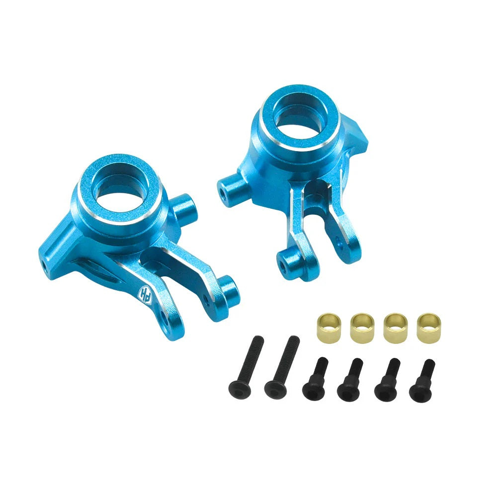 7075 Aluminum Front Hub / Knuckle Arms Blue, for Traxxas