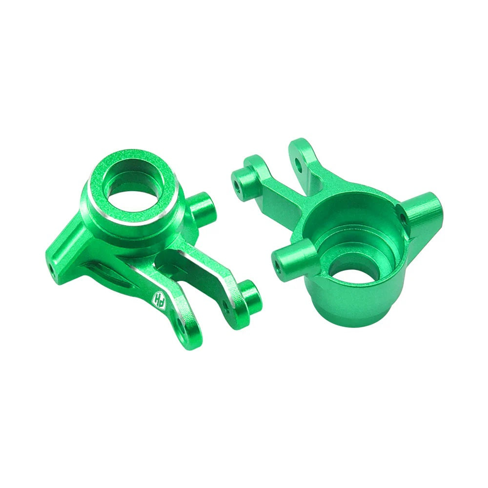 7075 Aluminum Front Hub / Knuckle Arms Green,