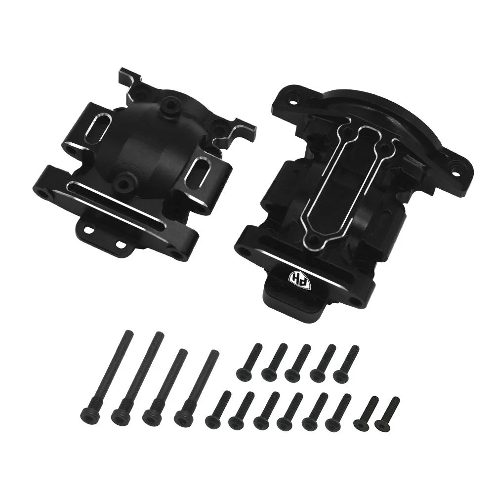 7075 Aluminum Rear Gearbox Black, for Traxxas Mini Maxx