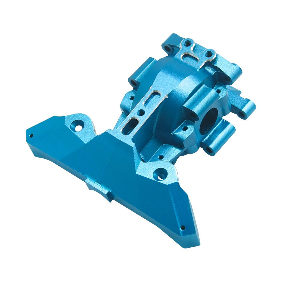 7075 Aluminum Rear Gearbox Blue, for Traxxas Mini Maxx