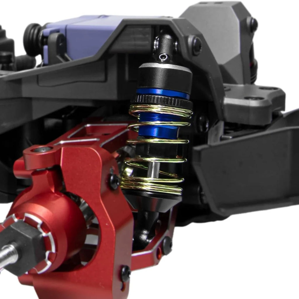 Aluminum Front / Rear Adjustable Shocks Blue