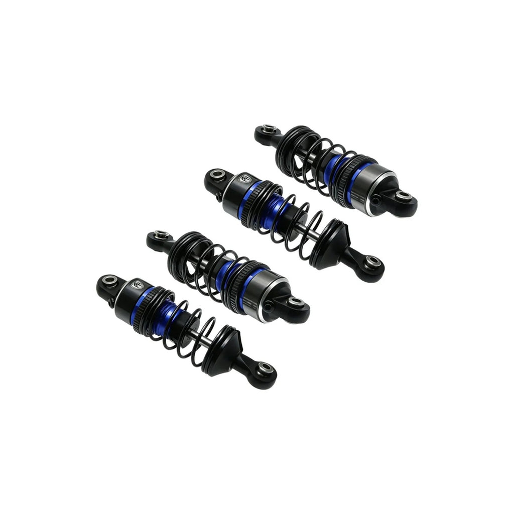 Aluminum Front / Rear Adjustable Shocks Blue