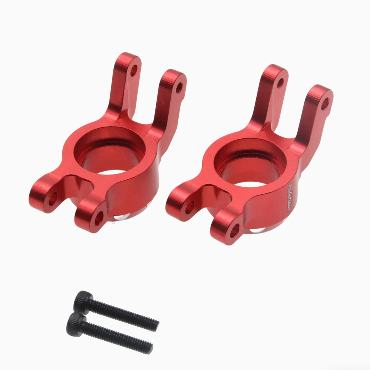 Arrma 1/16 Mini Kraton Aluminum Rear Hubs Red