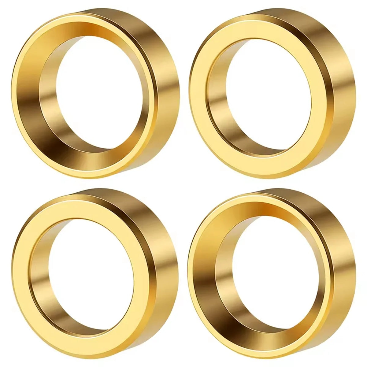 Axial SCX30 Brass Wheel Ringss (4)