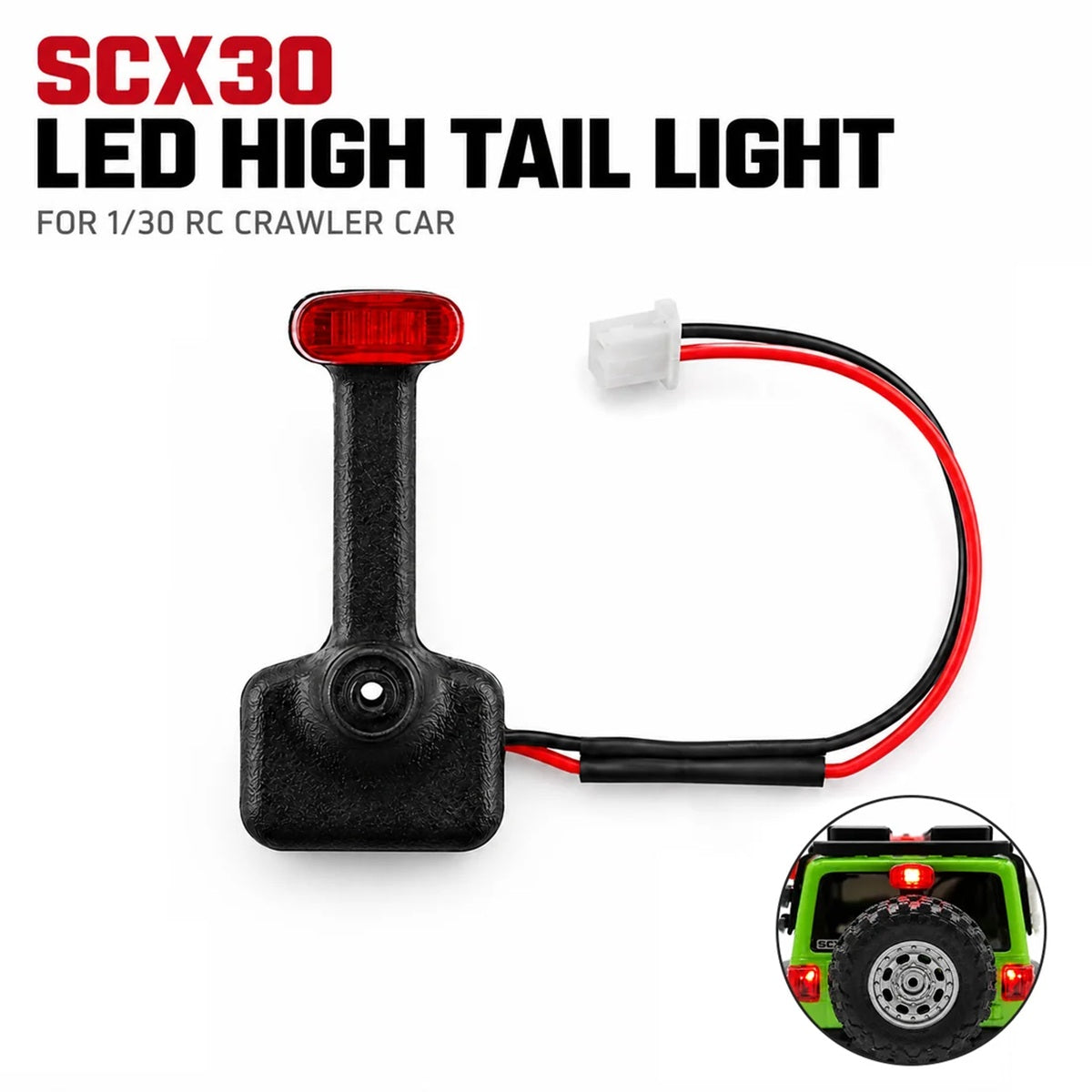 Axial SCX30 Wrangler LED Hight Tail Light