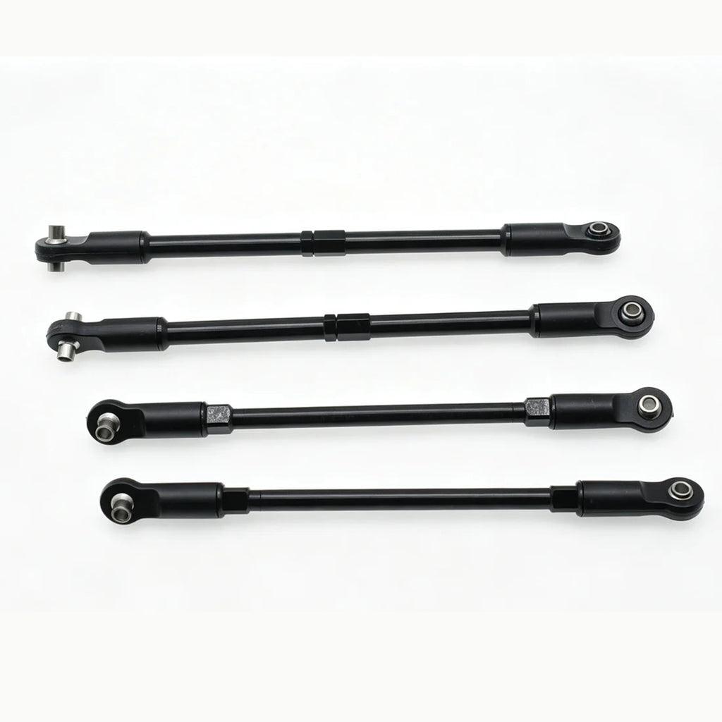 Aluminum Front / Rear Tie Rods Black FOR Traxxas E-Maxx