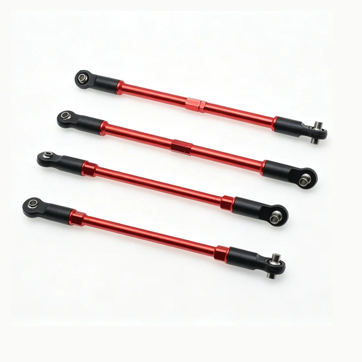 Aluminum Front / Rear Tie Rods Red FOR Traxxas E-Maxx /