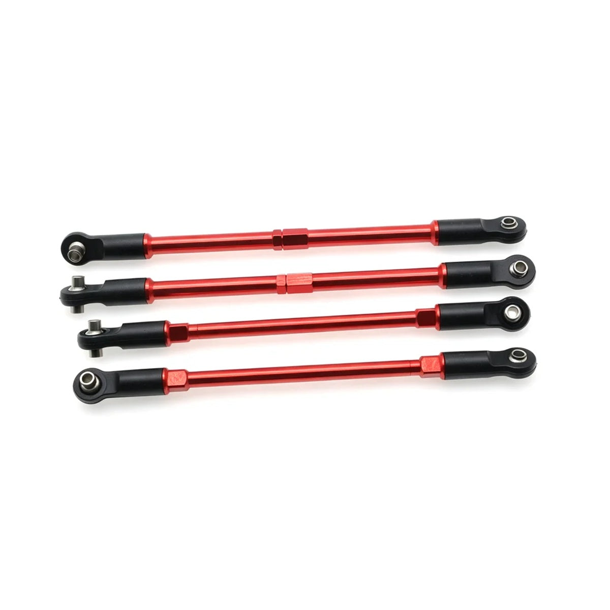 Aluminum Front / Rear Tie Rods Red FOR Traxxas E-Maxx /
