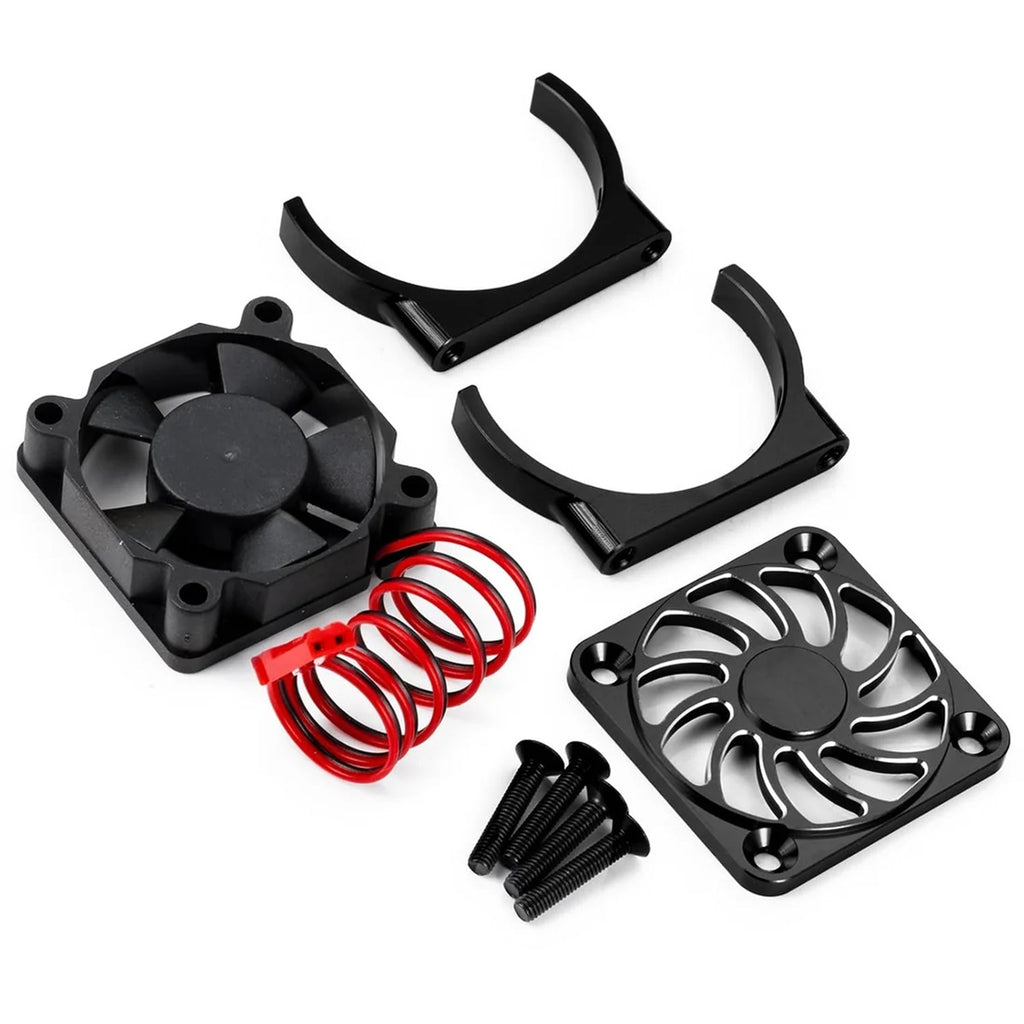 35MM Aluminum Cooling Fan Black FOR Traxxas Mini Slash /