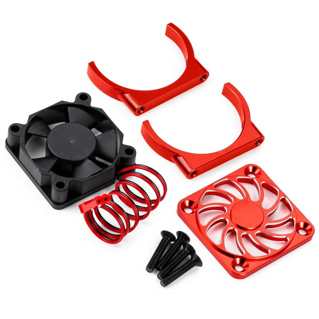35MM Aluminum Cooling Fan Red FOR Traxxas Mini Slash / Maxx