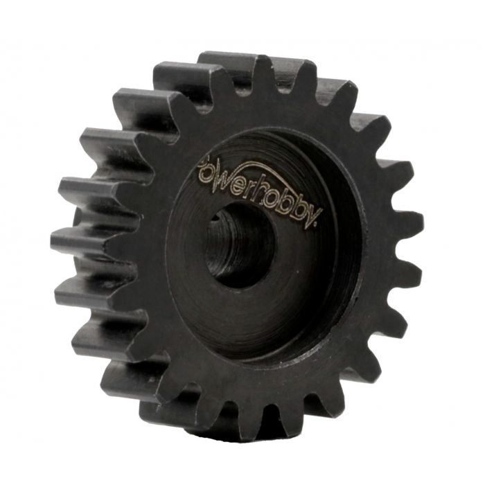 Hardened Steel 16T Mod1 5mm Pinion Gear with 2 Grub Screws
