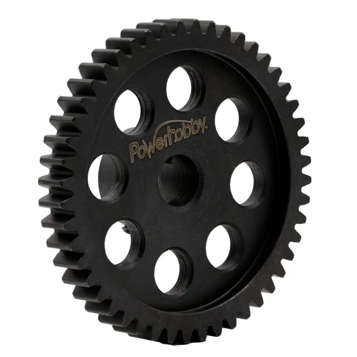 Hardened Steel 54T Mod1 8mm Pinion Gear with 2 Grub Screws