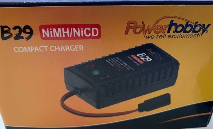 B29 Fast Peak NiMH NiCD AC Charger for 6V RX Flat / Hump