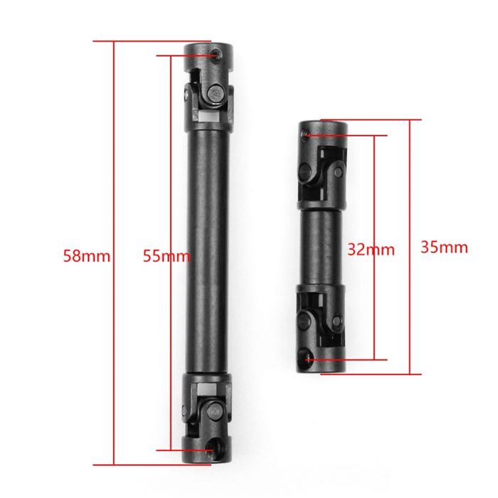 Axial SCX24 Deadbolt Hardened Steel Center Driveshaft