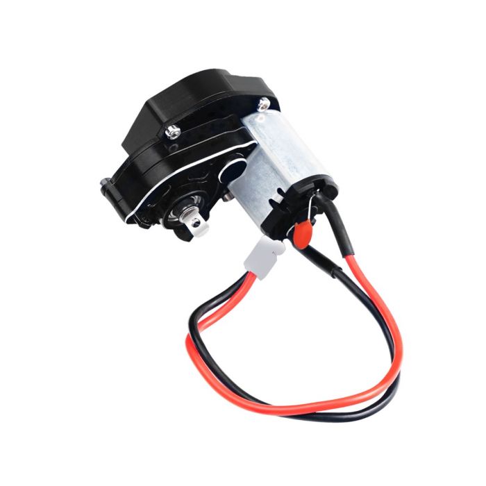 030 55T Motor w/Aluminum Gearbox Assembled, Black, for