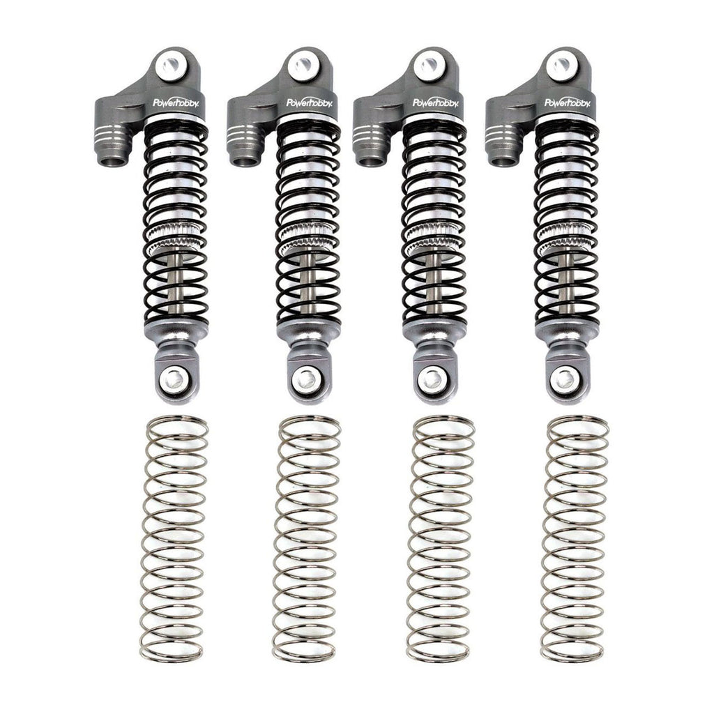 Aluminum 51mm Long Travel Shocks, Grey, for Traxxas