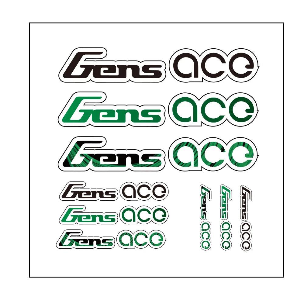 Gens ace Sticker Green