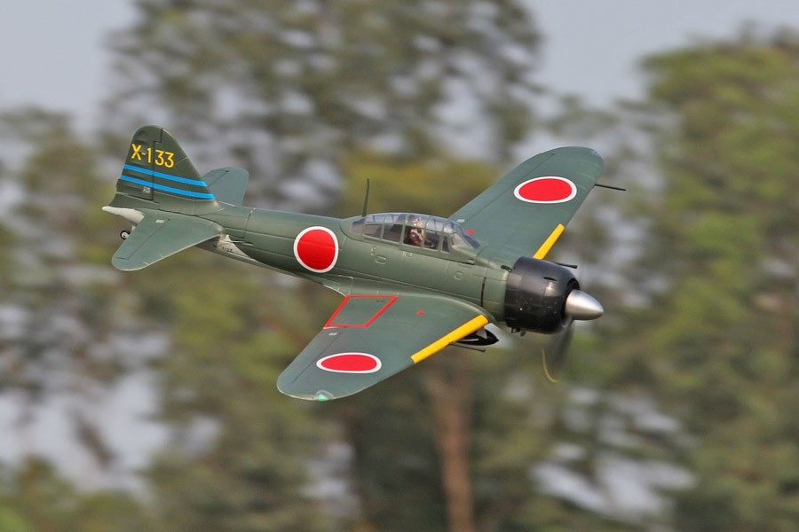 FMS 1400mm A6M3 Zero Green PNP (Discontinued)