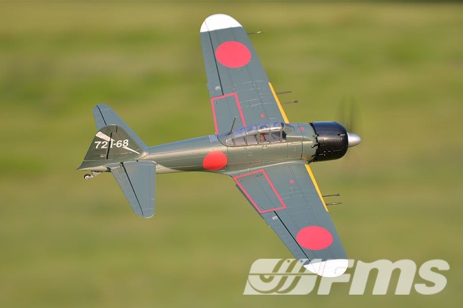 FMS 1100mm A6M5 Zero PNP w/o Reflex (Discontinued)