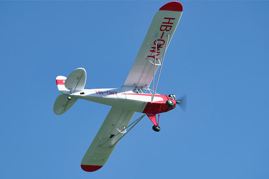 FMS 1400mm (55.1") J-3 Cub V4 with Floats & Reflex V2, PNP (Discontinued)